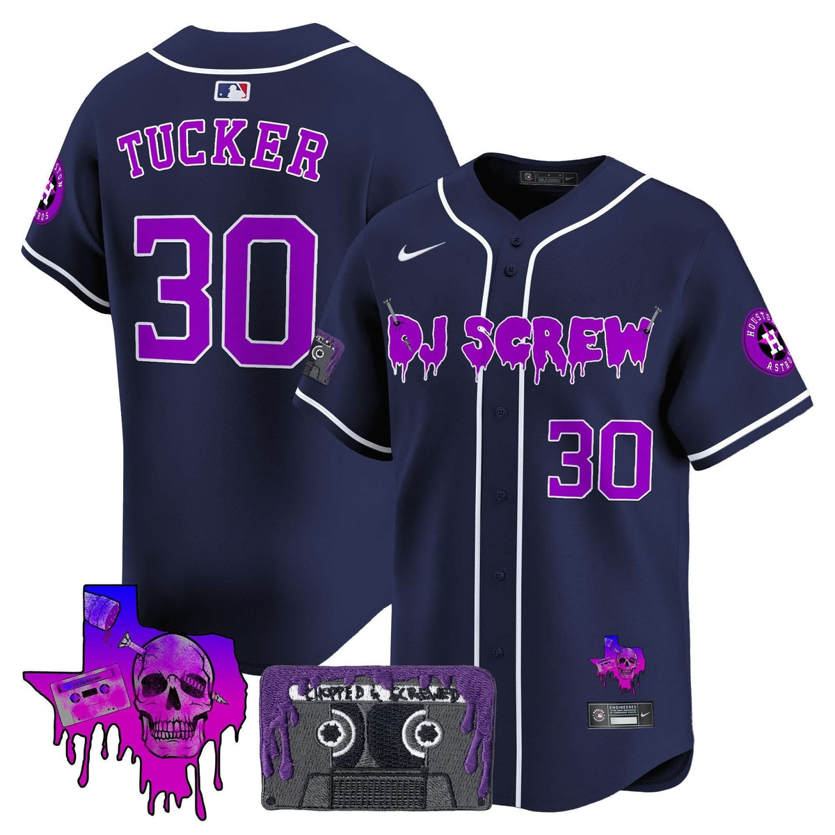 HA DJ Screw Patch Vapor Premier Limited Jersey V2 - Stitched