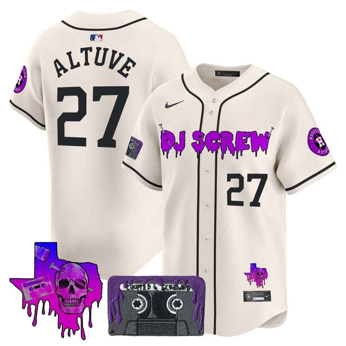 HA DJ Screw Patch Vapor Premier Limited Jersey V2 - Stitched
