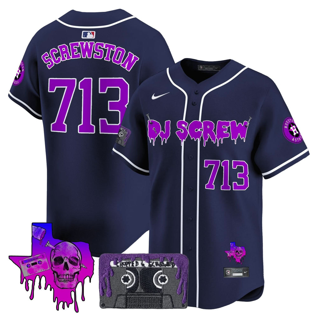 HA DJ Screw Patch Vapor Premier Limited Jersey V2 - Stitched