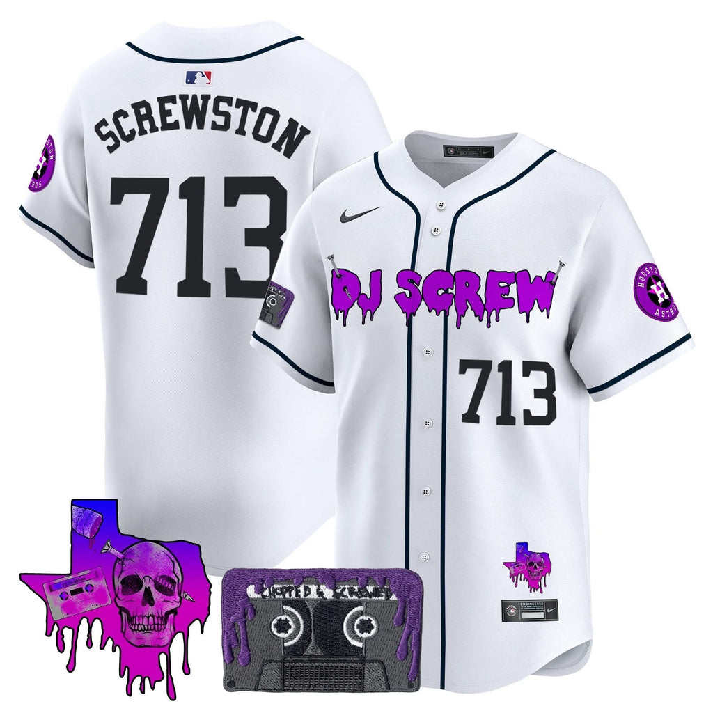 HA DJ Screw Patch Vapor Premier Limited Jersey V2 - Stitched