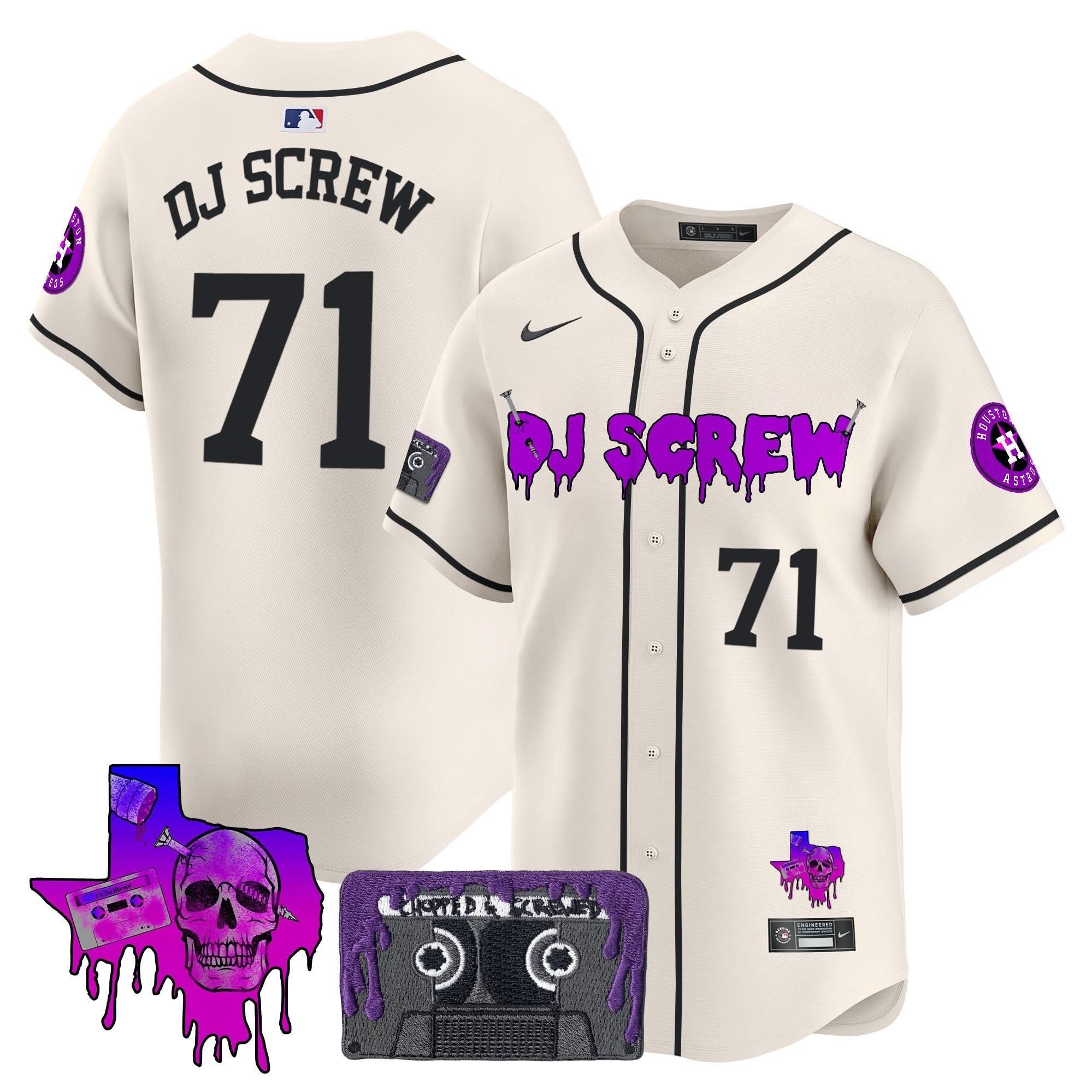 HA DJ Screw Patch Vapor Premier Limited Jersey V2 - Stitched