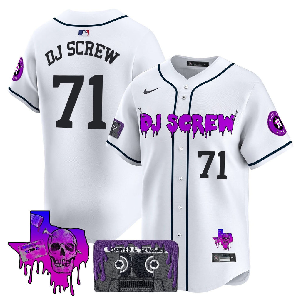 HA DJ Screw Patch Vapor Premier Limited Jersey V2 - Stitched
