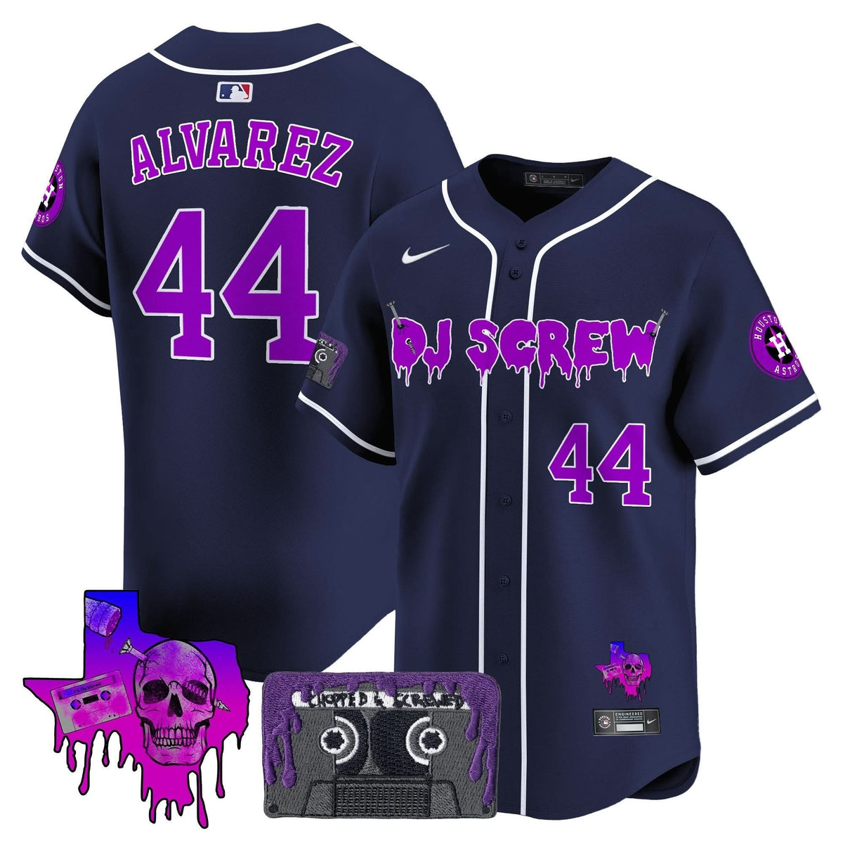 HA DJ Screw Patch Vapor Premier Limited Jersey V2 - Stitched