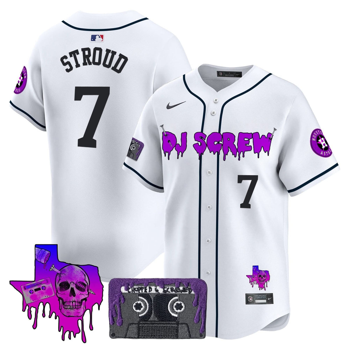 HA DJ Screw Patch Vapor Premier Limited Jersey V2 - Stitched