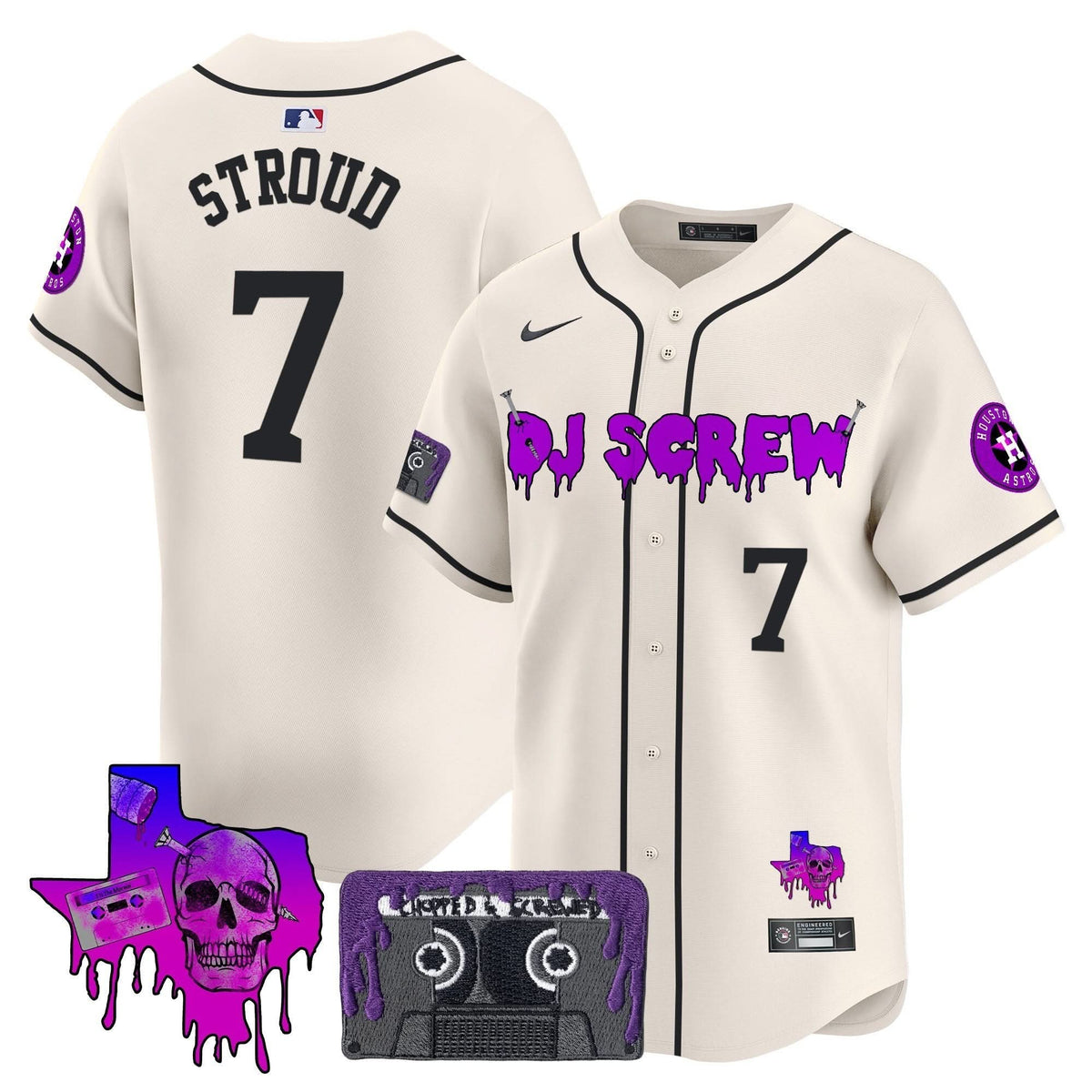 HA DJ Screw Patch Vapor Premier Limited Jersey V2 - Stitched