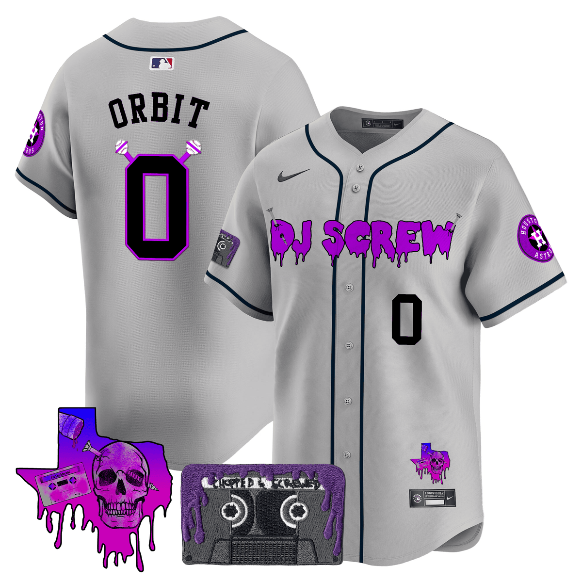 HA DJ Screw Patch Vapor Premier Limited Jersey V2 - Stitched