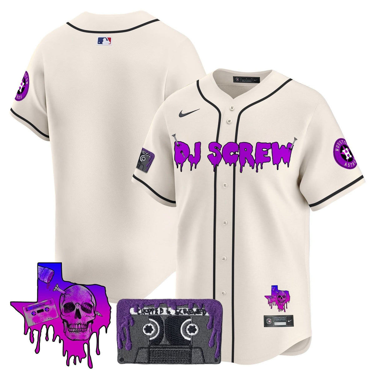HA DJ Screw Patch Vapor Premier Limited Jersey V2 - Stitched
