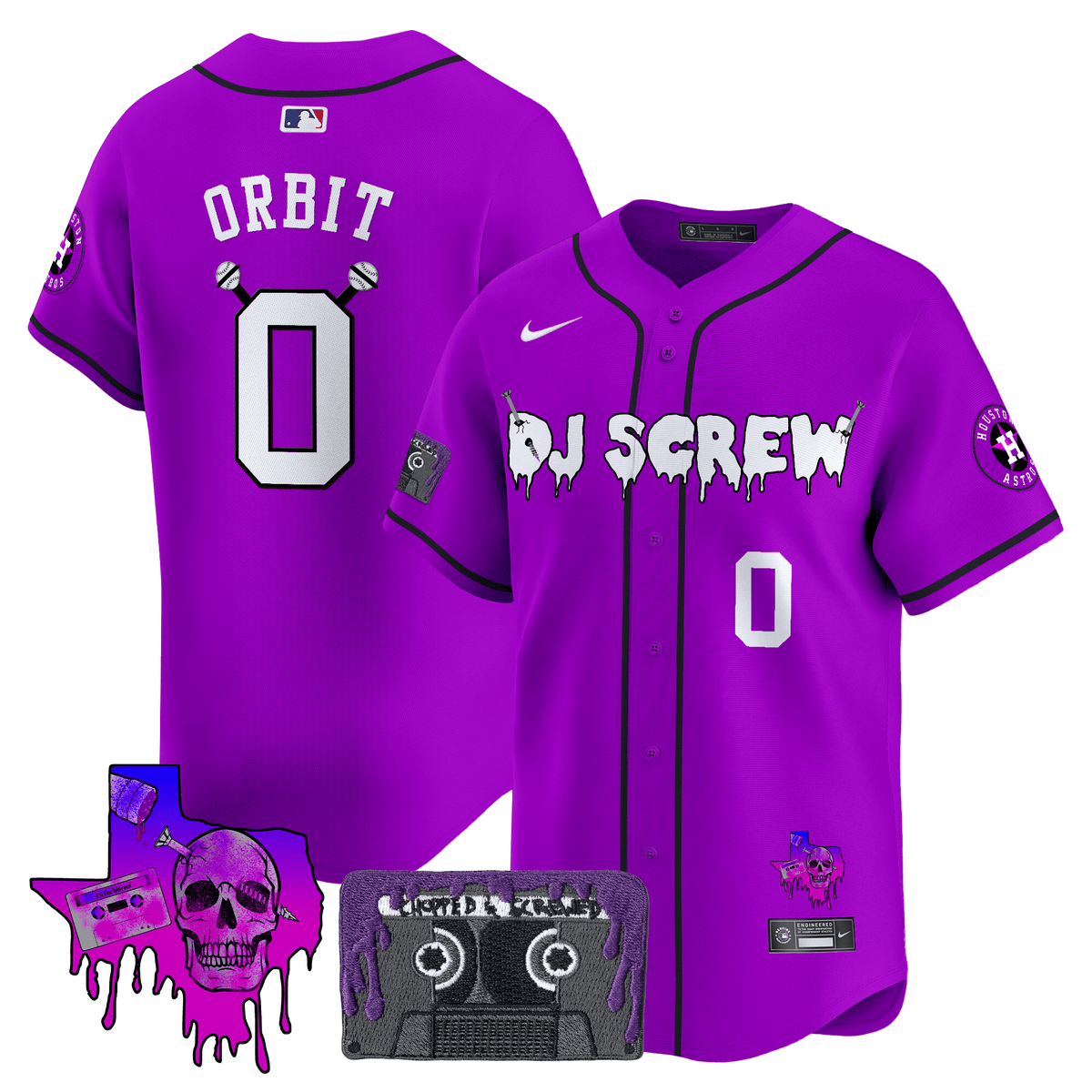 HA DJ Screw Patch Vapor Premier Limited Jersey V2 - Stitched
