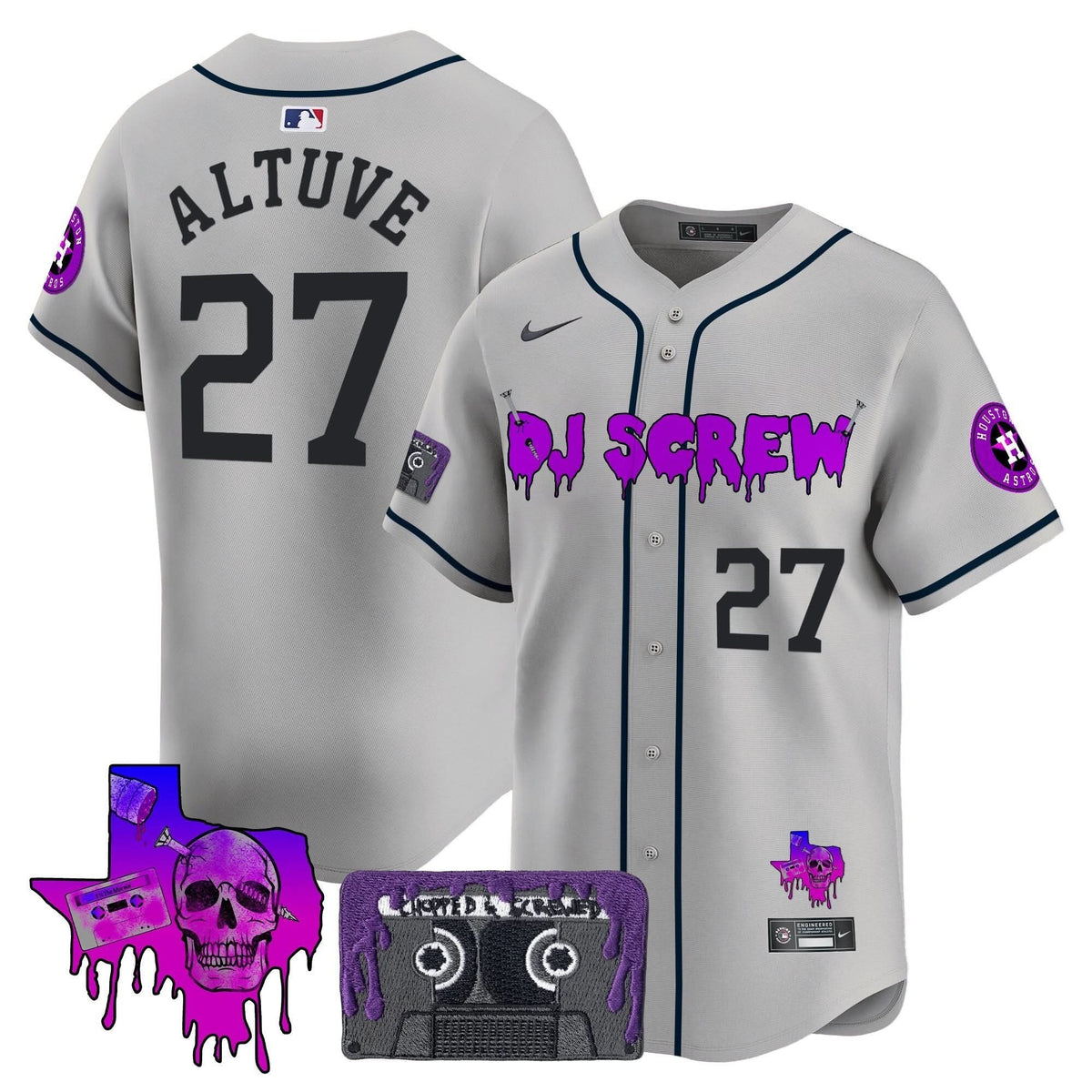 HA DJ Screw Patch Vapor Premier Limited Jersey V2 - Stitched