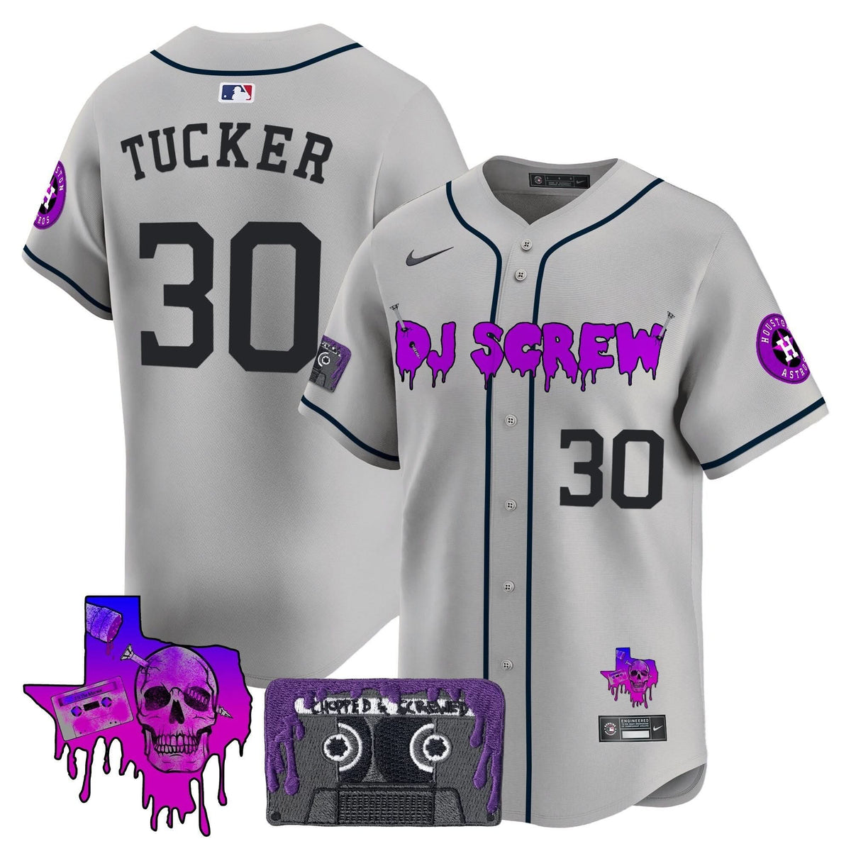 HA DJ Screw Patch Vapor Premier Limited Jersey V2 - Stitched