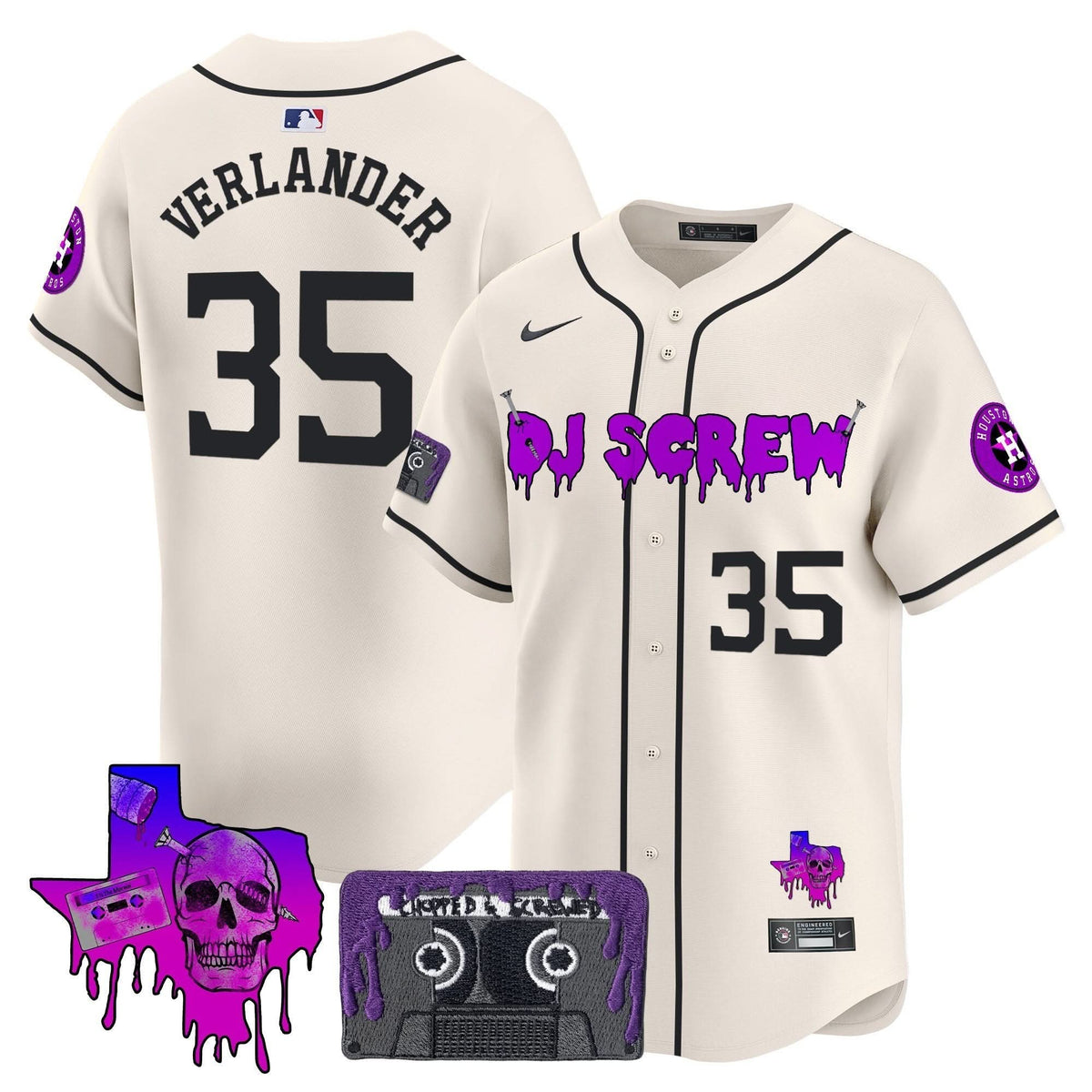 HA DJ Screw Patch Vapor Premier Limited Jersey V2 - Stitched