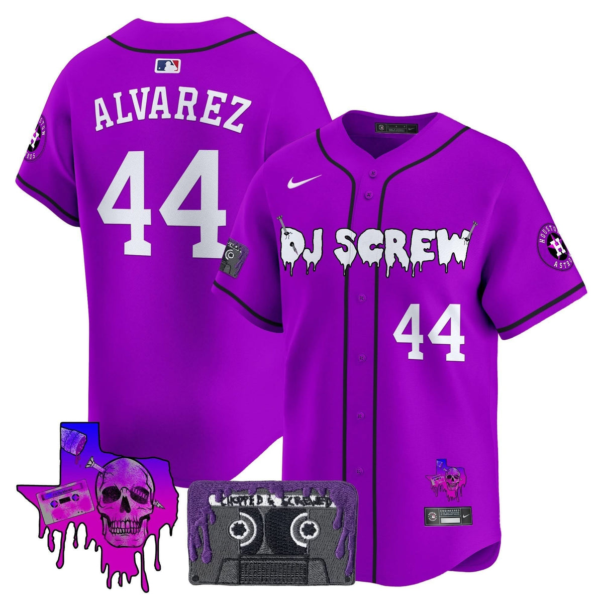 HA DJ Screw Patch Vapor Premier Limited Jersey V2 - Stitched