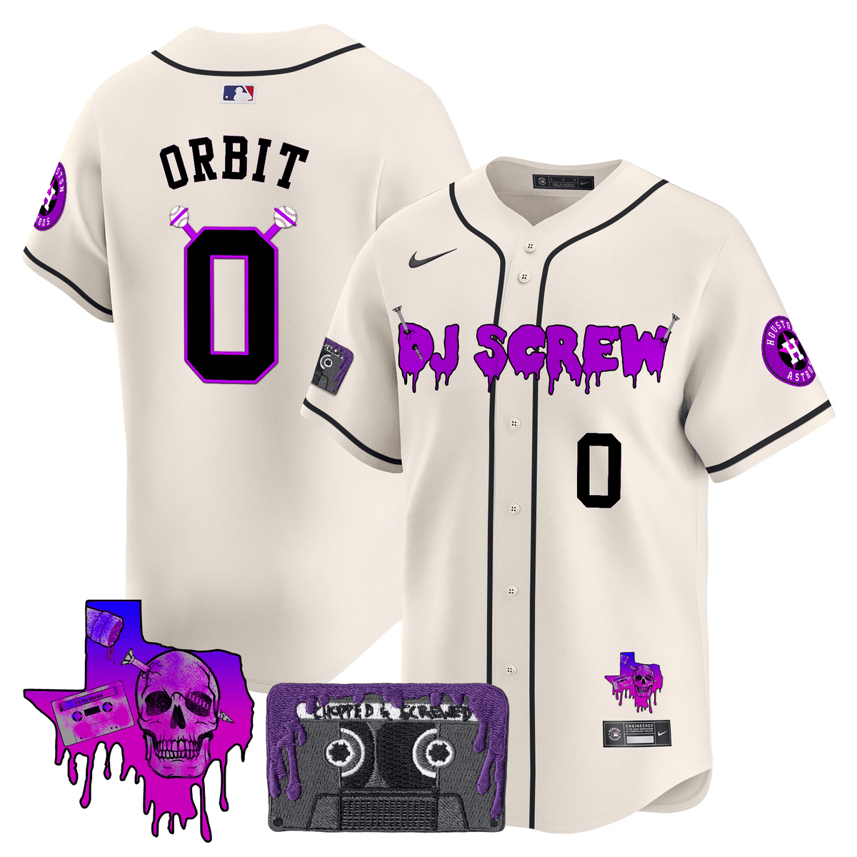 HA DJ Screw Patch Vapor Premier Limited Jersey V2 - Stitched