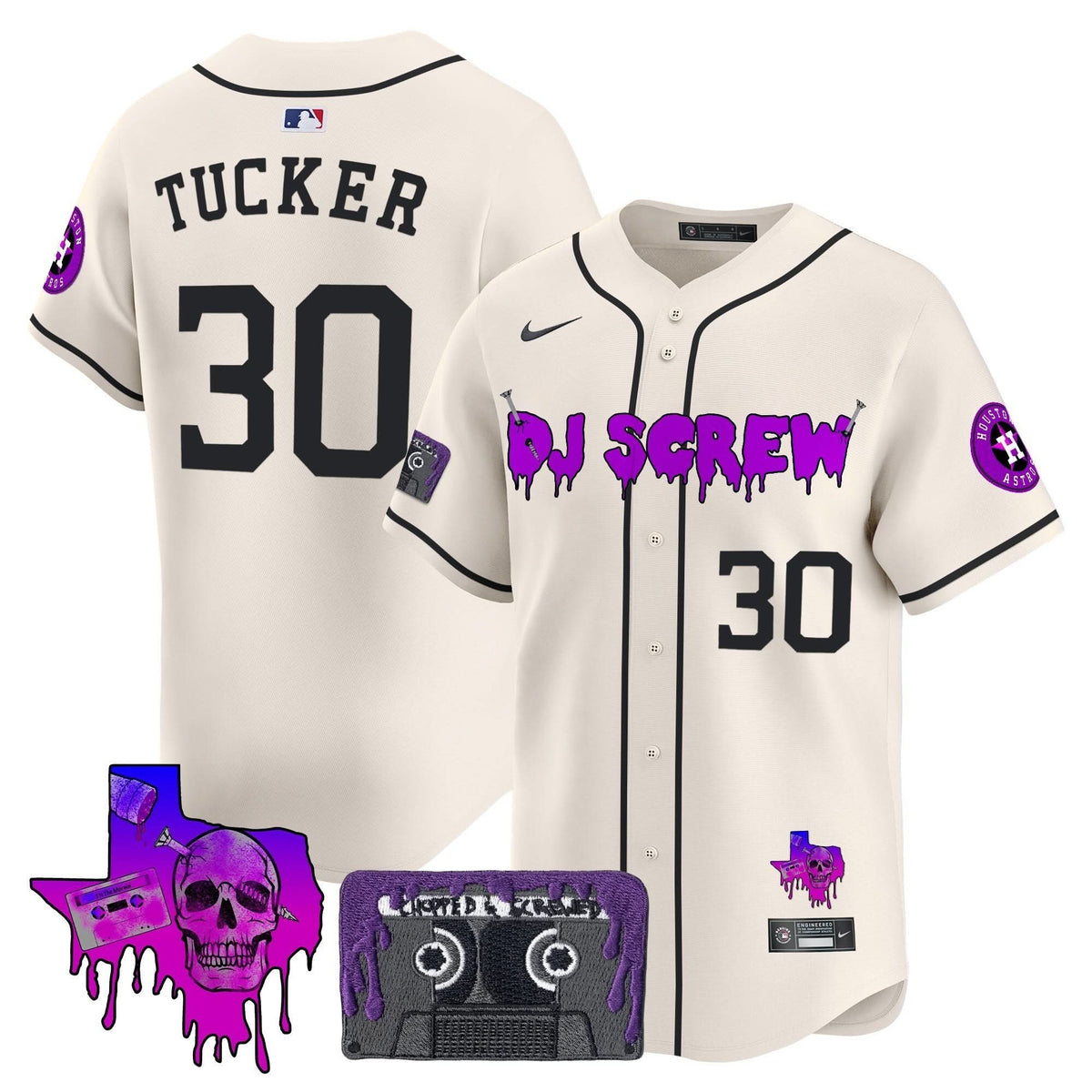 HA DJ Screw Patch Vapor Premier Limited Jersey V2 - Stitched