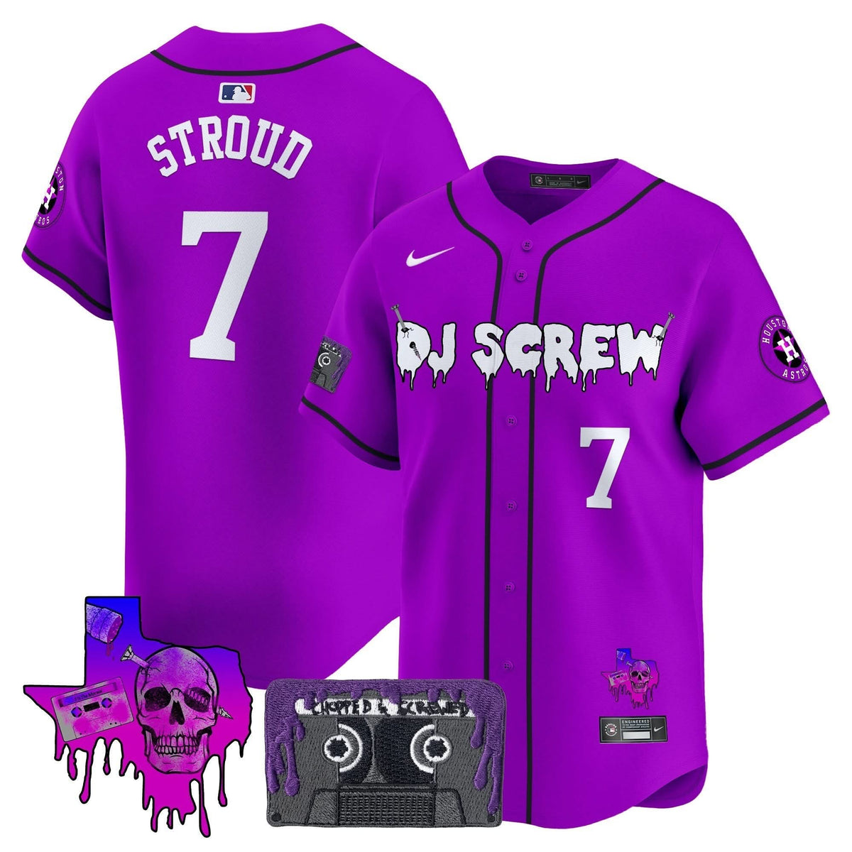 HA DJ Screw Patch Vapor Premier Limited Jersey V2 - Stitched