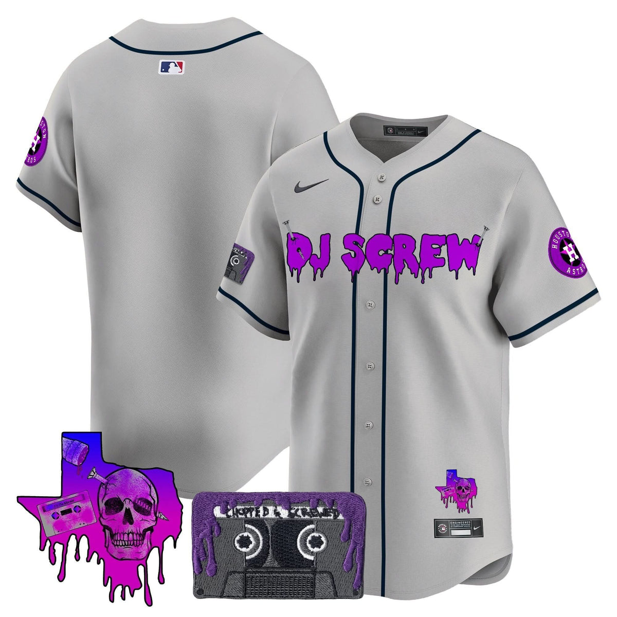 HA DJ Screw Patch Vapor Premier Limited Jersey V2 - Stitched