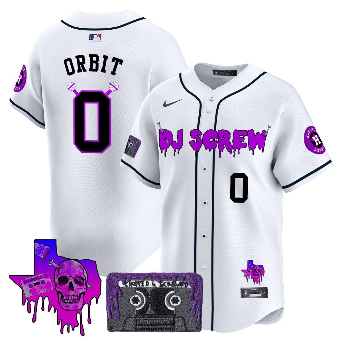 HA DJ Screw Patch Vapor Premier Limited Jersey V2 - Stitched