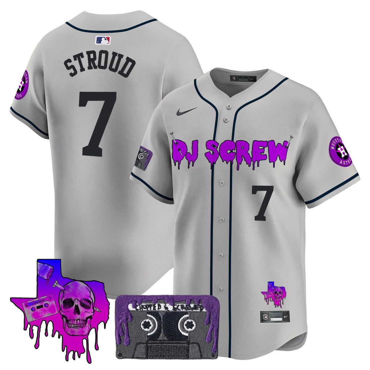 HA DJ Screw Patch Vapor Premier Limited Jersey V2 - Stitched