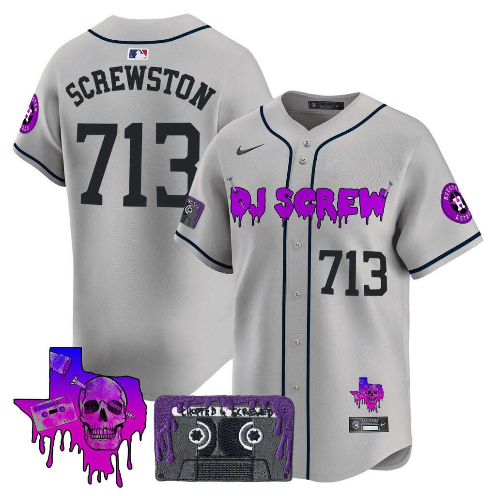 HA DJ Screw Patch Vapor Premier Limited Jersey V2 - Stitched