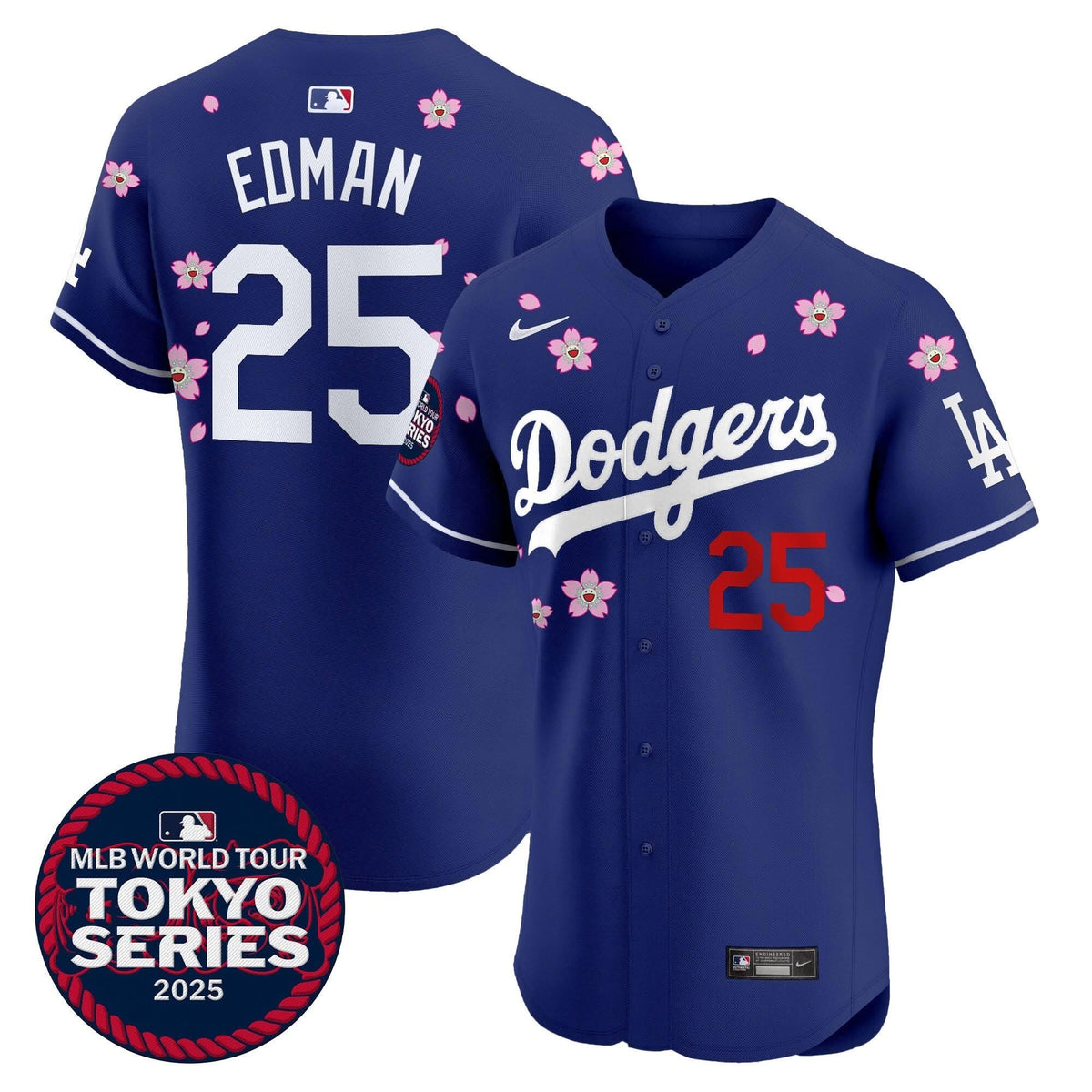 LAD Tokyo Series 2025 Vapor Premier Elite Jersey - Stitched
