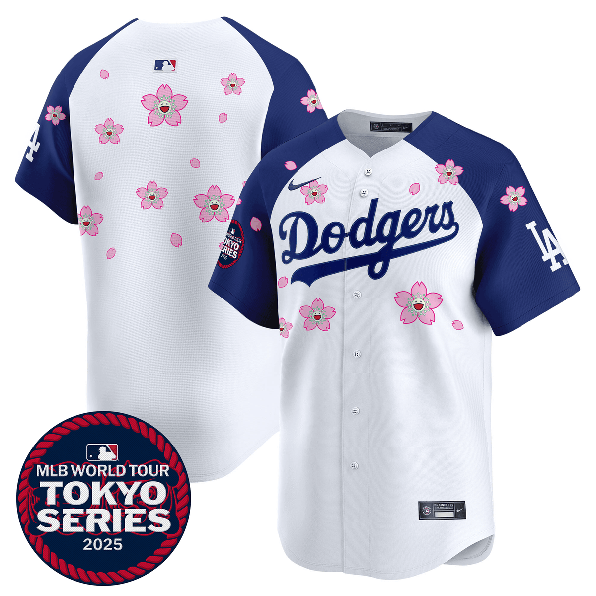 LAD Tokyo Series 2025 Vapor Premier Limited Jersey V2 - Stitched