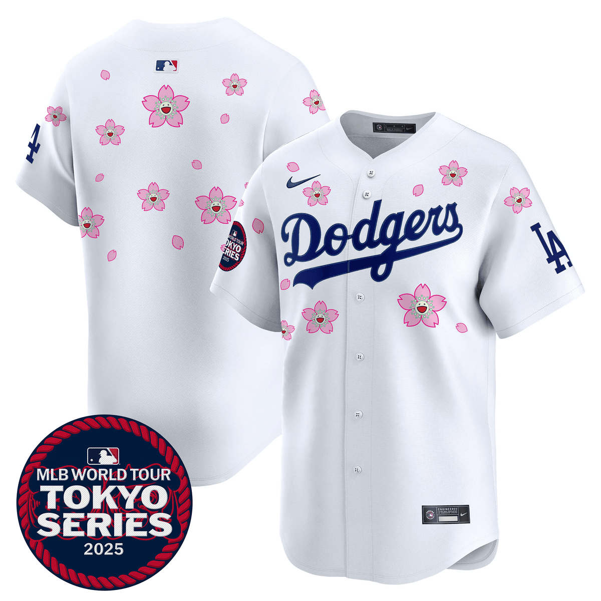 LAD Tokyo Series 2025 Vapor Premier Limited Jersey V2 - Stitched