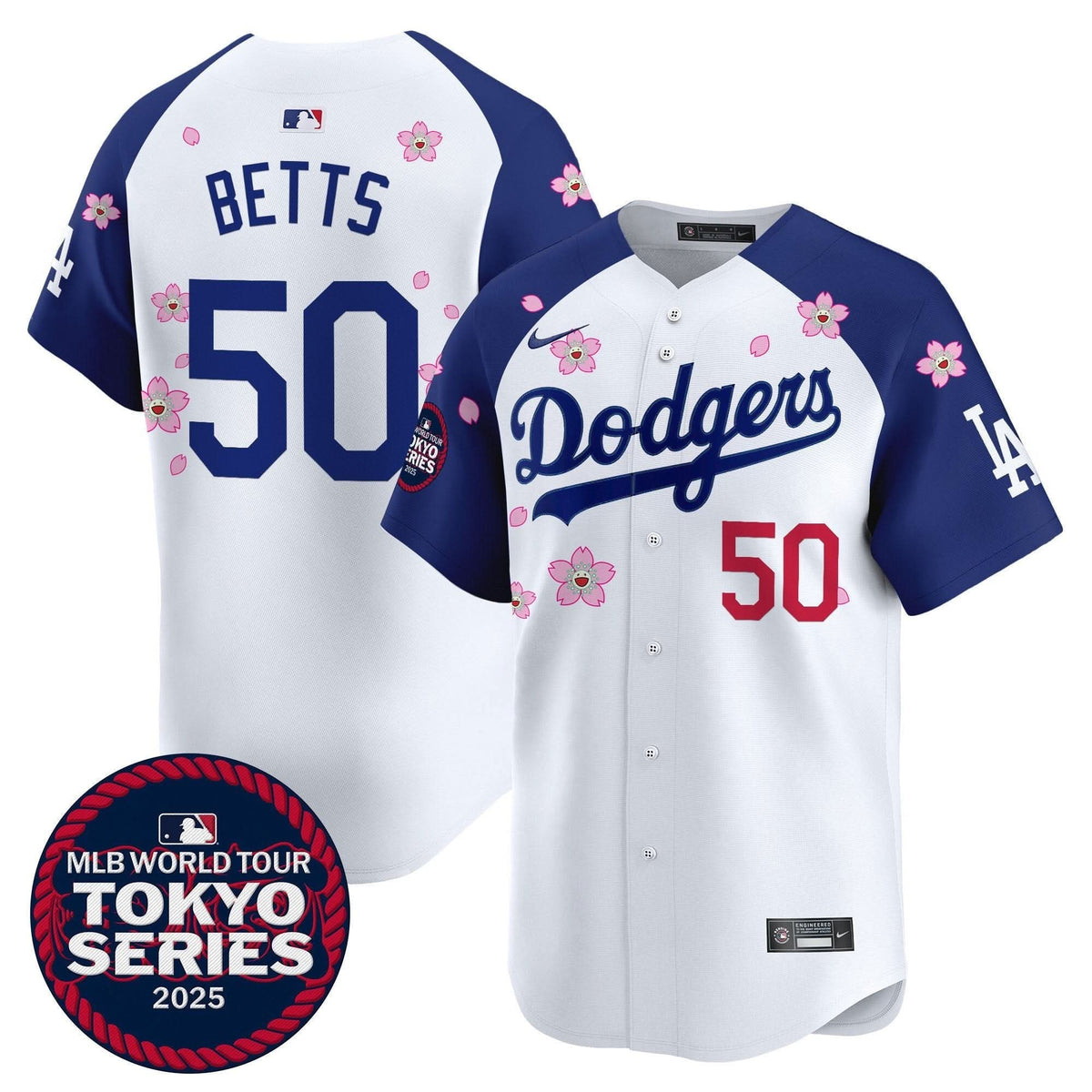 LAD Tokyo Series 2025 Vapor Premier Limited Jersey V2 - Stitched