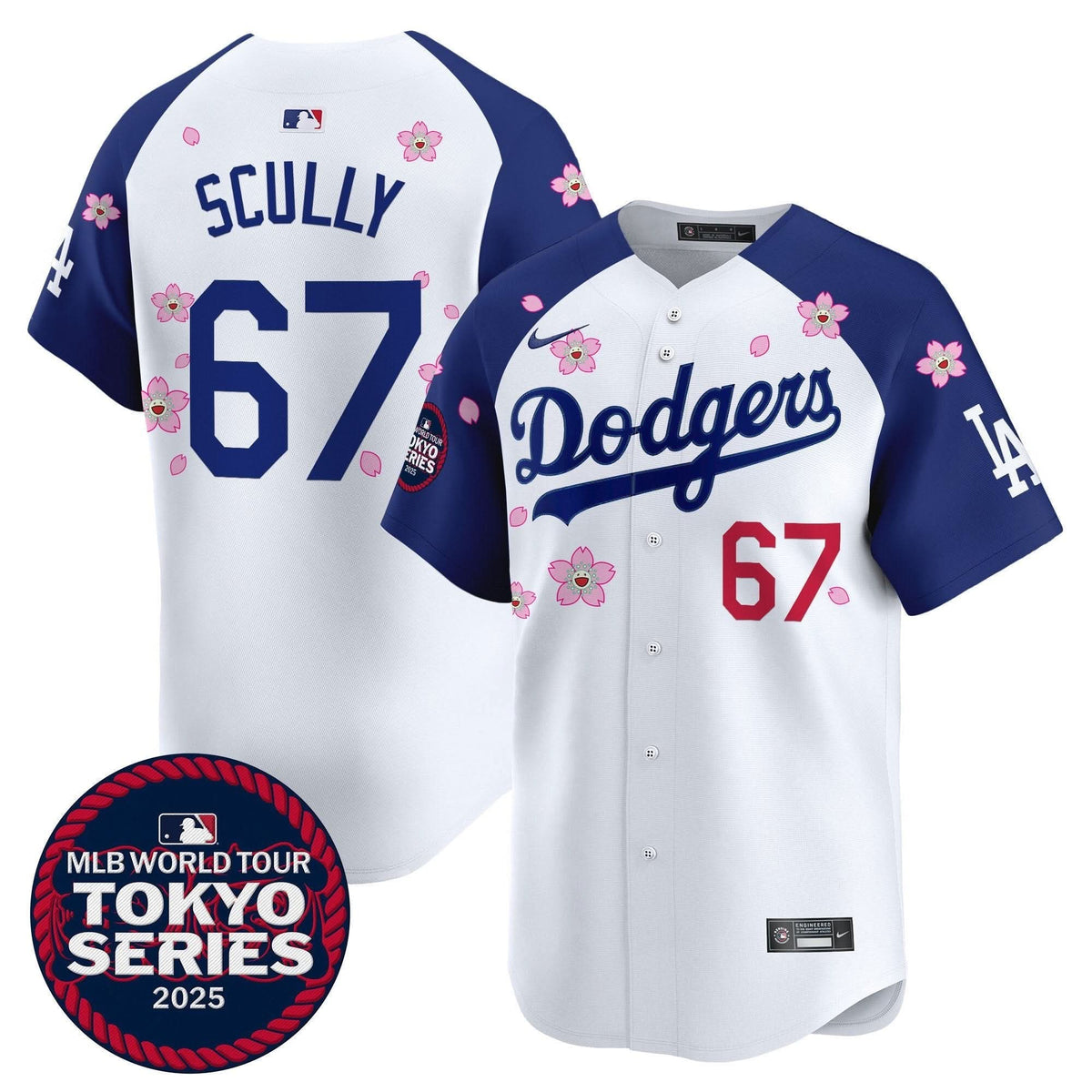 LAD Tokyo Series 2025 Vapor Premier Limited Jersey V2 - Stitched
