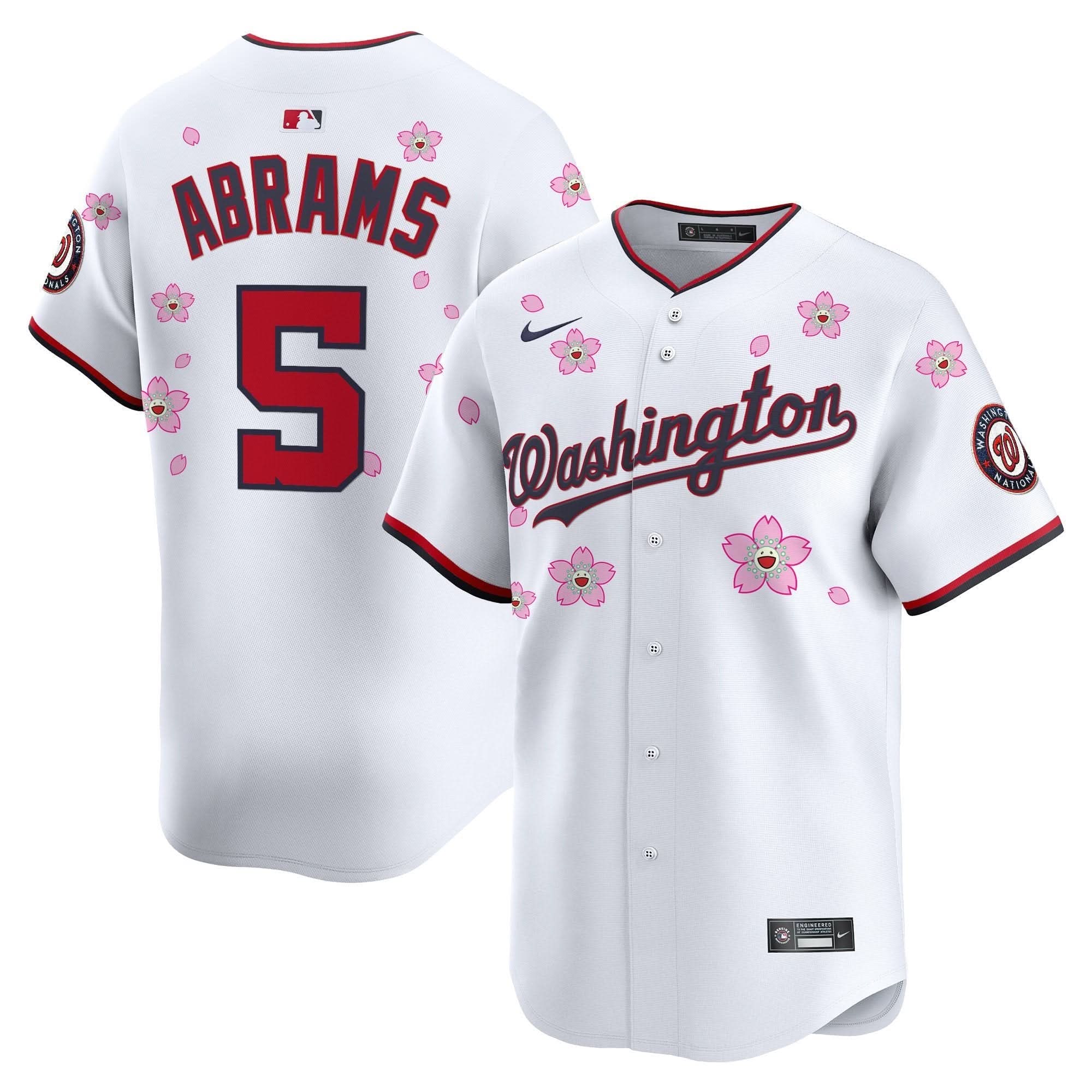 WN Cherry Blossom Vapor Premier Limited Jersey - Stitched