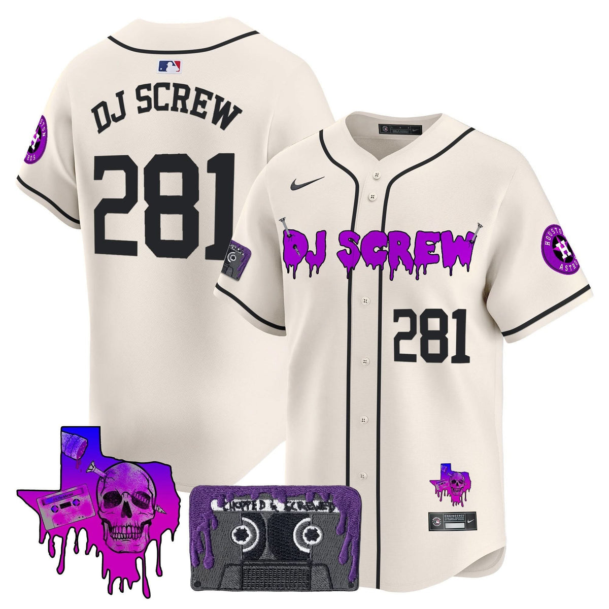 HA DJ Screw Patch Vapor Premier Limited Jersey V2 - Stitched