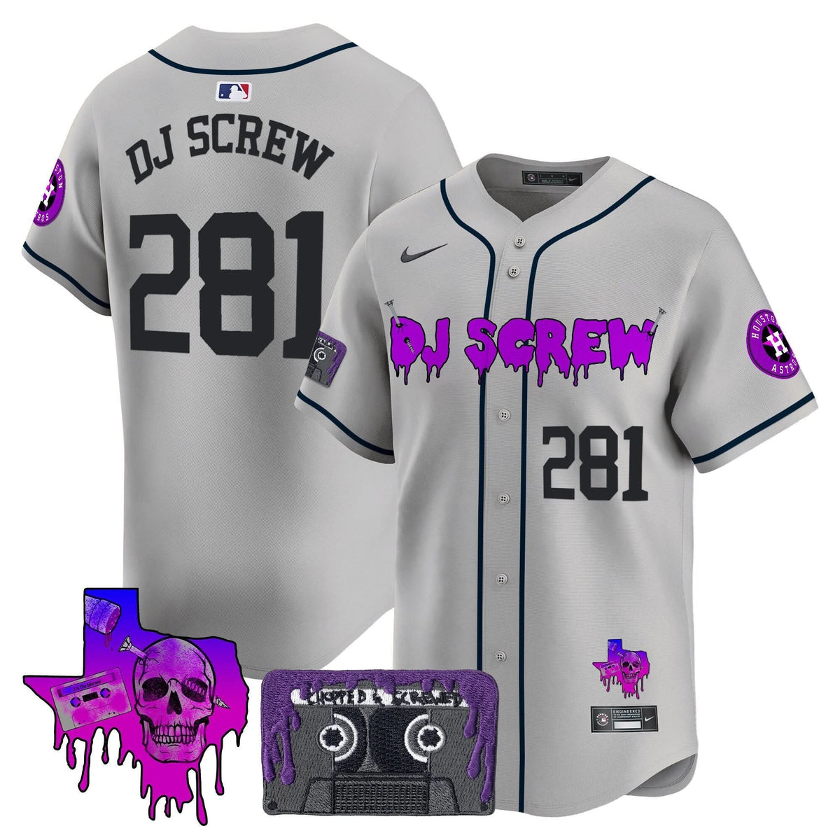 HA DJ Screw Patch Vapor Premier Limited Jersey V2 - Stitched