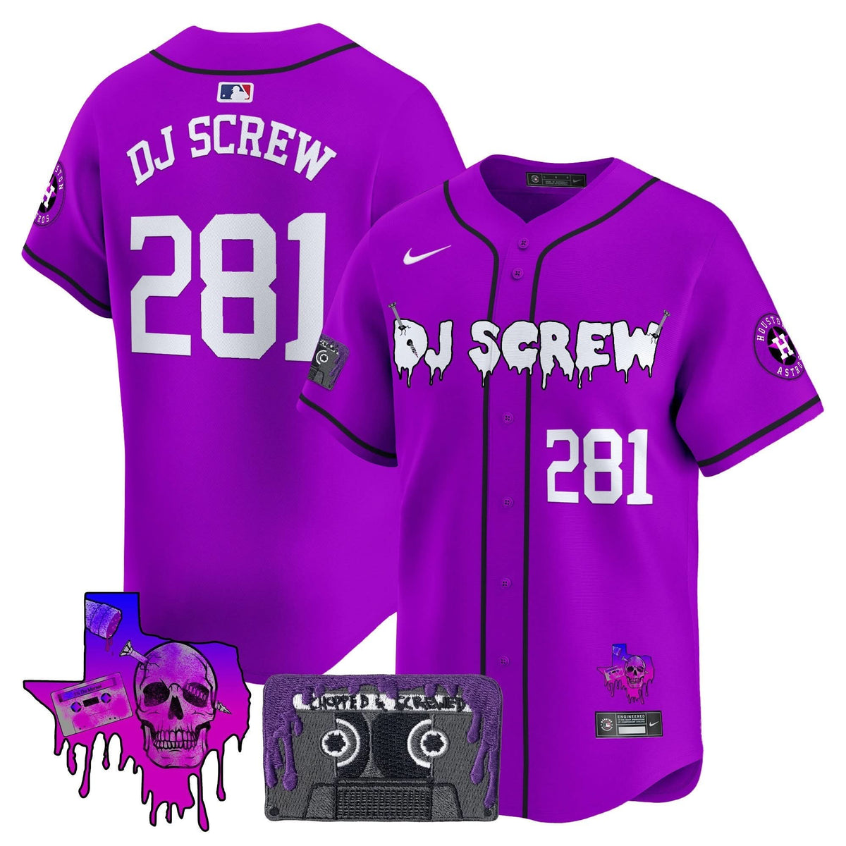 HA DJ Screw Patch Vapor Premier Limited Jersey V2 - Stitched