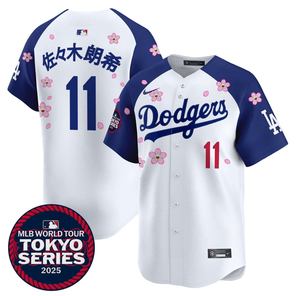 LAD Tokyo Series 2025 Vapor Premier Limited Jersey V2 - Stitched
