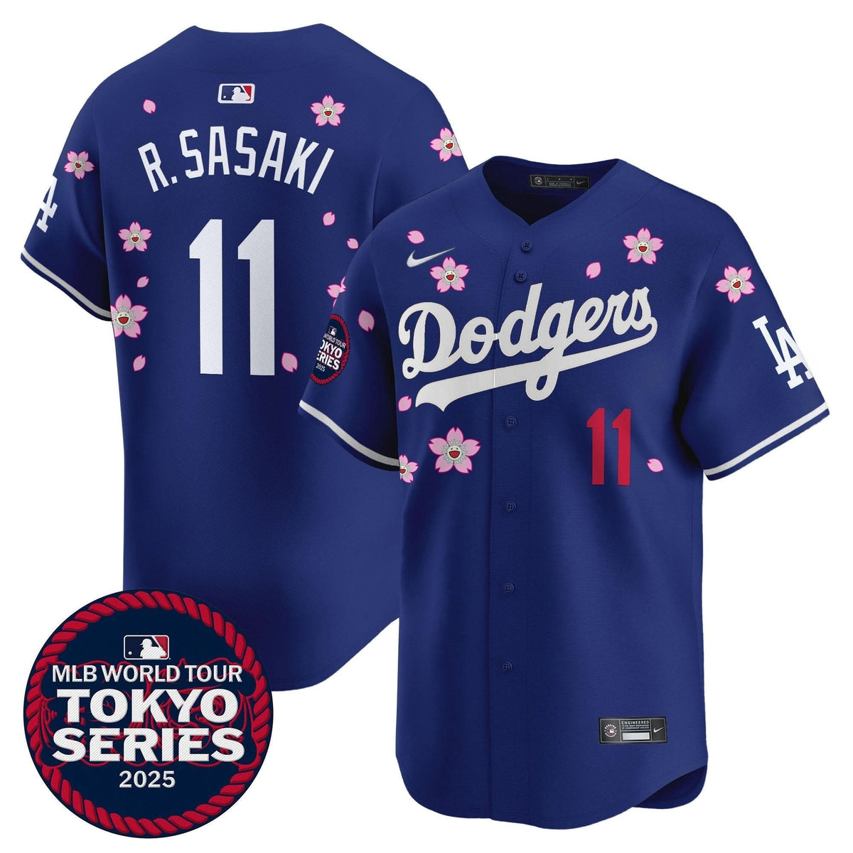 LAD Tokyo Series 2025 Vapor Premier Limited Jersey V2 - Stitched