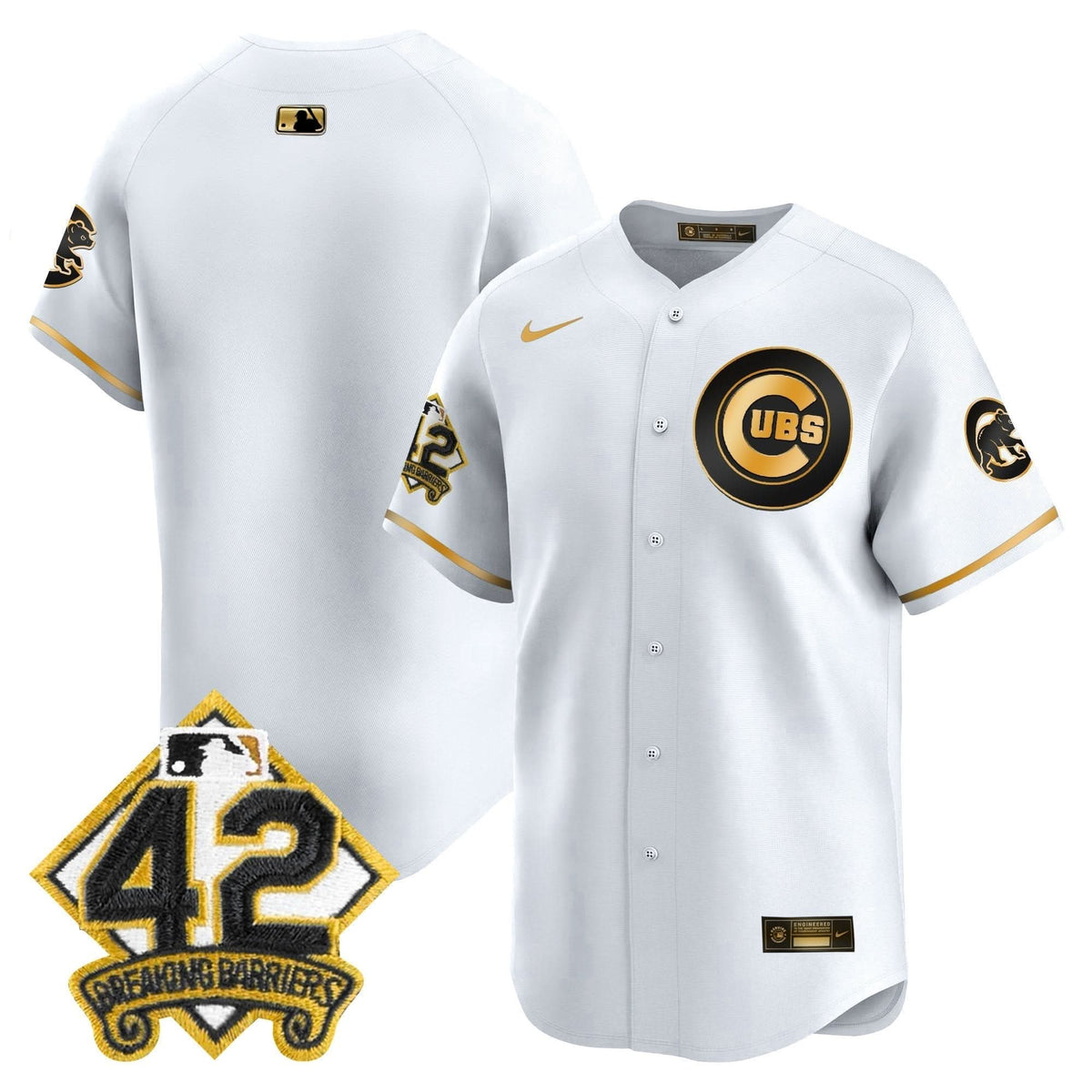 CC 2025 Jackie Robinson Patch Vapor Premier Limited Jersey - Stitched