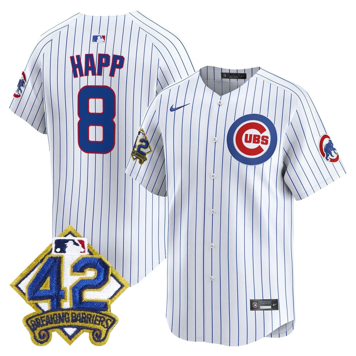 CC 2025 Jackie Robinson Patch Vapor Premier Limited Jersey - Stitched