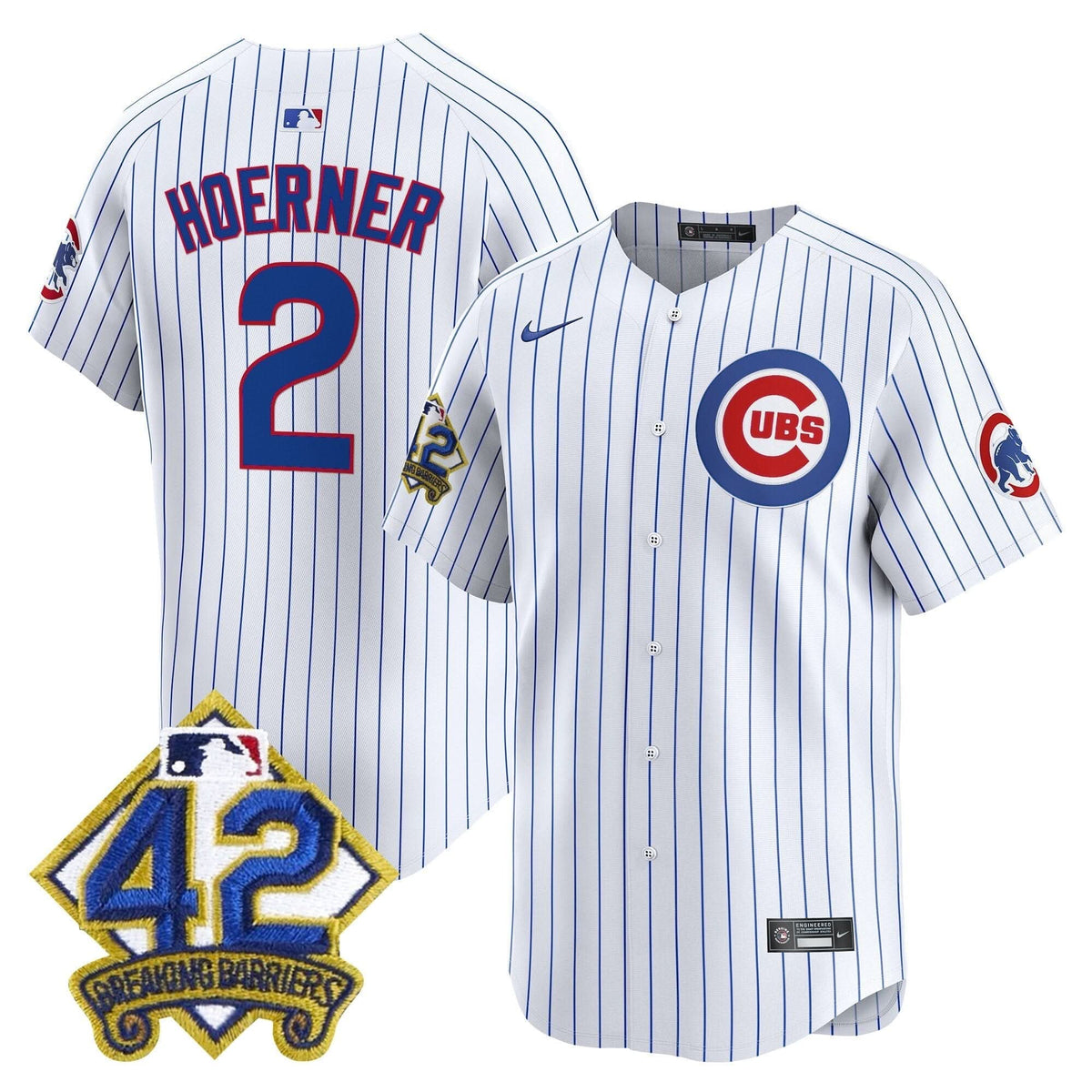 CC 2025 Jackie Robinson Patch Vapor Premier Limited Jersey - Stitched