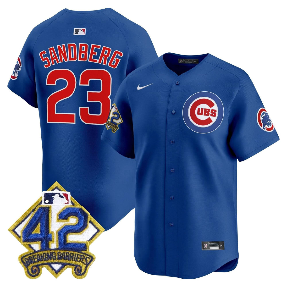 CC 2025 Jackie Robinson Patch Vapor Premier Limited Jersey - Stitched