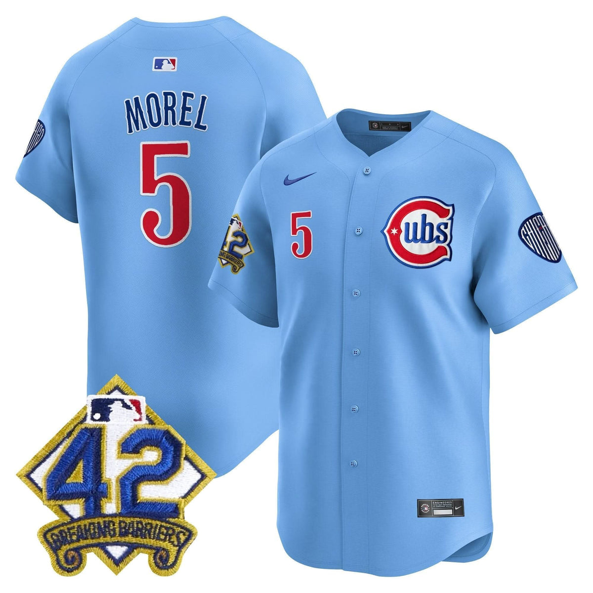 CC 2025 Jackie Robinson Patch Vapor Premier Limited Jersey - Stitched
