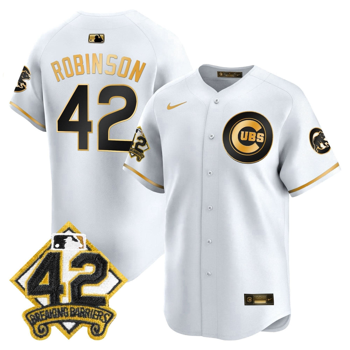CC 2025 Jackie Robinson Patch Vapor Premier Limited Jersey - Stitched