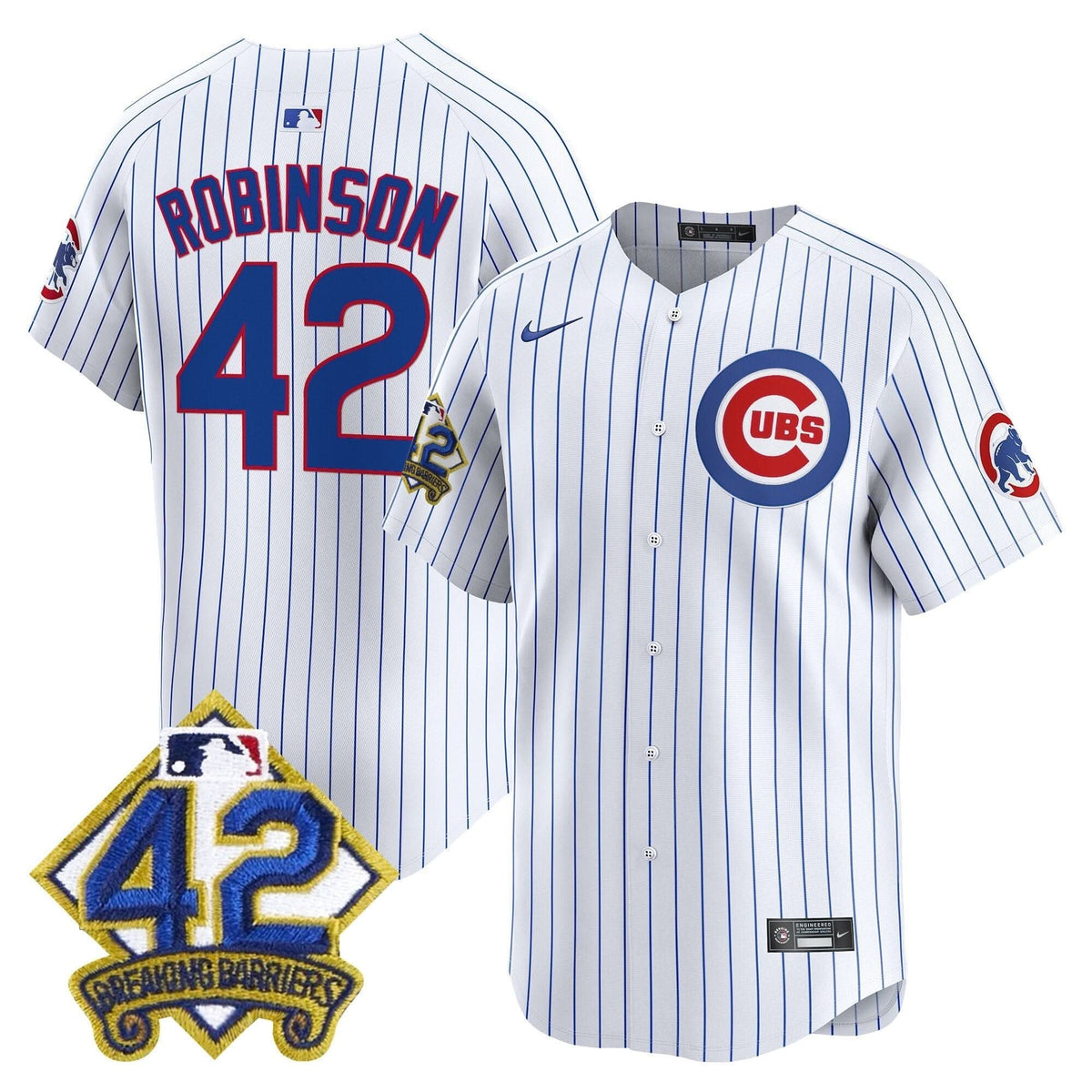 CC 2025 Jackie Robinson Patch Vapor Premier Limited Jersey - Stitched