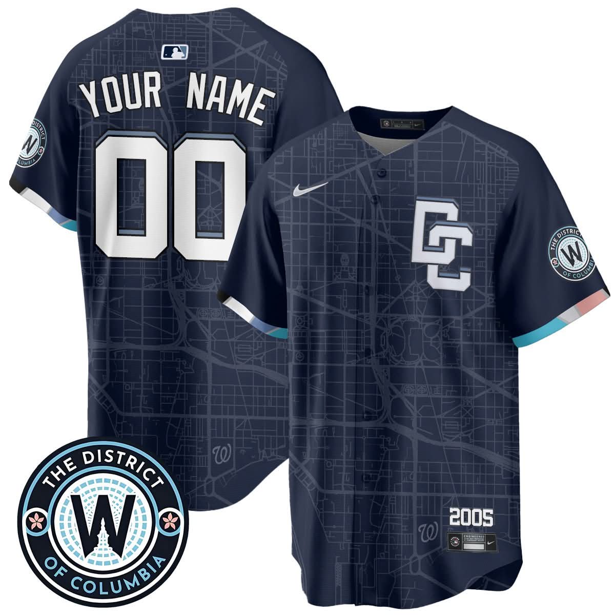 Custom Name/Number WN 2025 City Connect Limited Jersey - Stitched