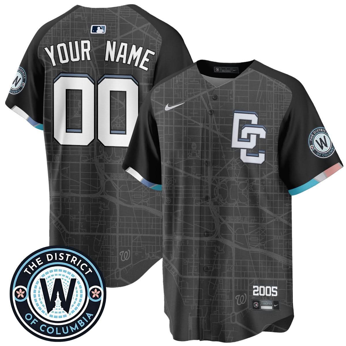 Custom Name/Number WN 2025 City Connect Limited Jersey - Stitched