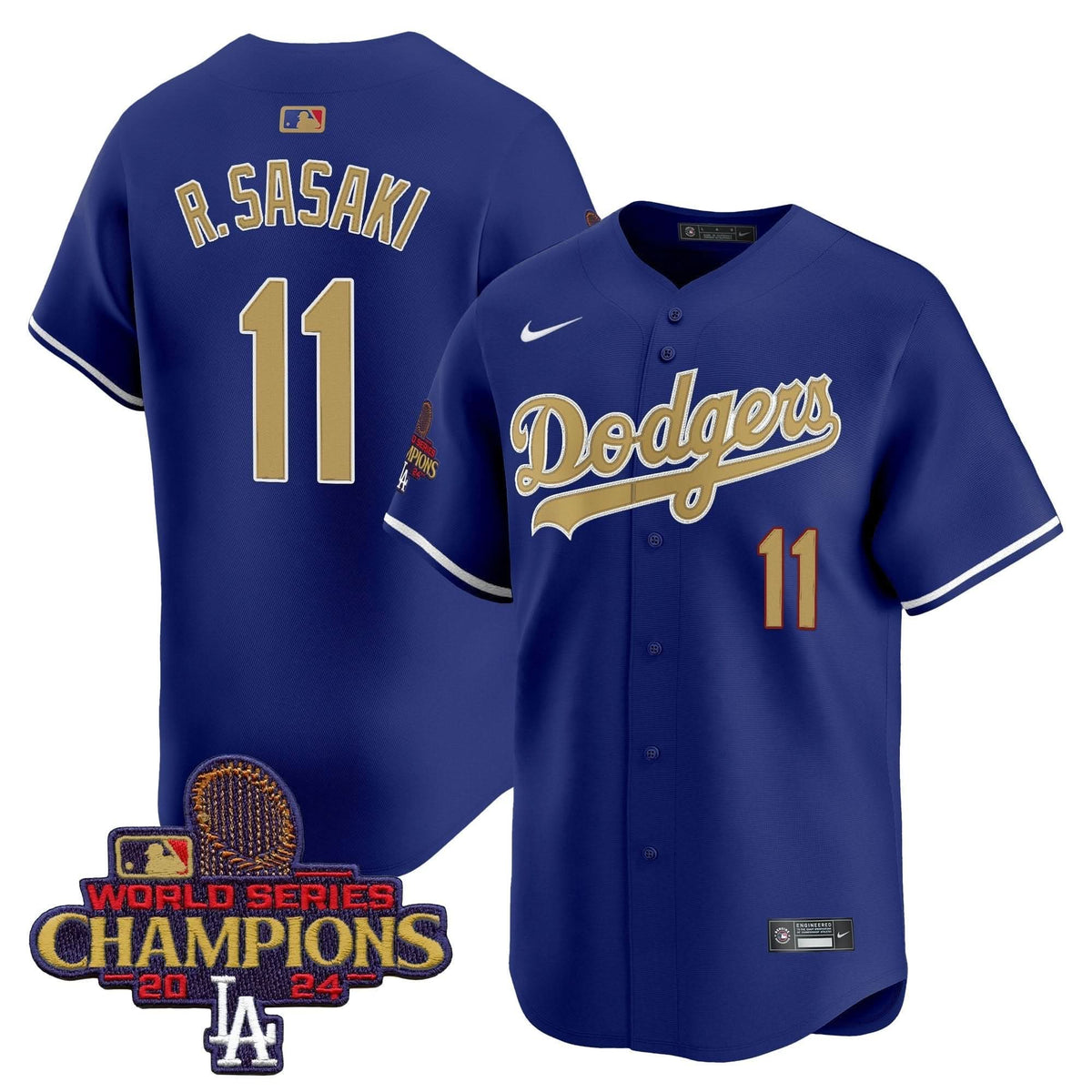 LAD 2025 Gold Vapor Premier Limited Jersey - Stitched