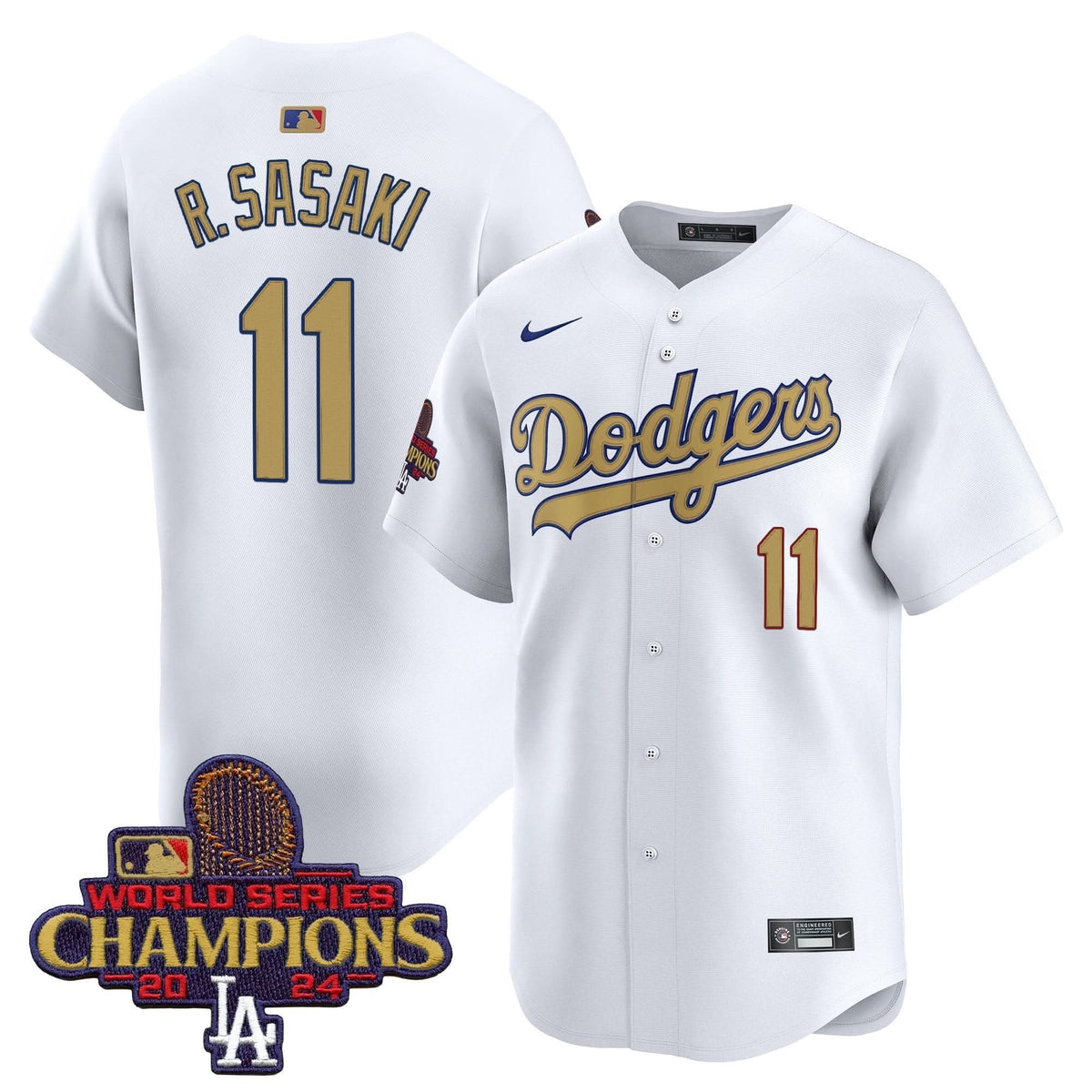 LAD 2025 Gold Vapor Premier Limited Jersey - Stitched