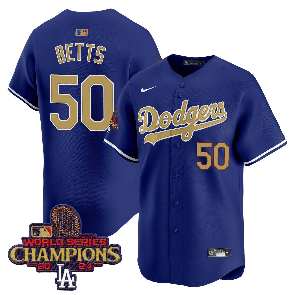 LAD 2025 Gold Vapor Premier Limited Jersey - Stitched