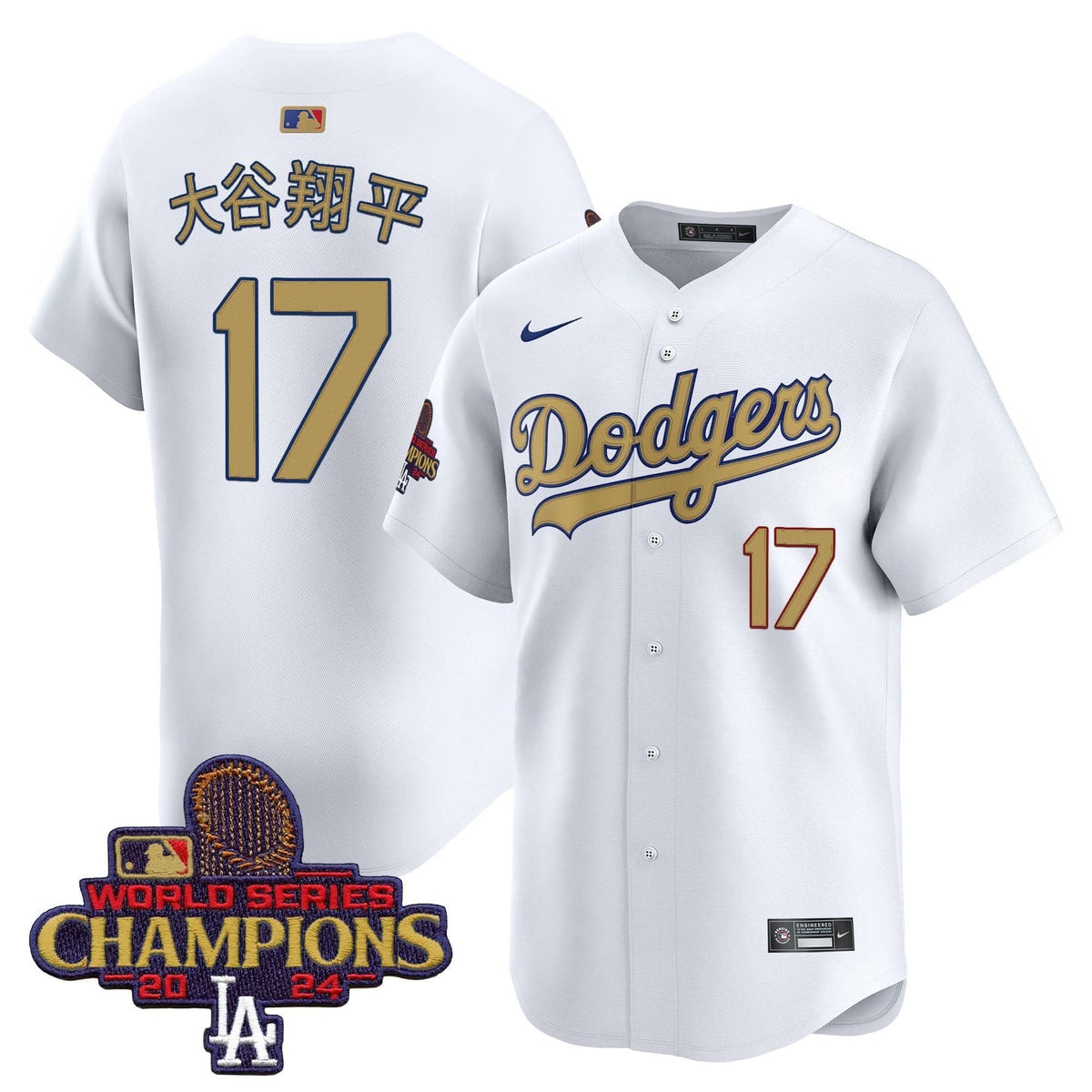 LAD 2025 Gold Vapor Premier Limited Jersey - Stitched
