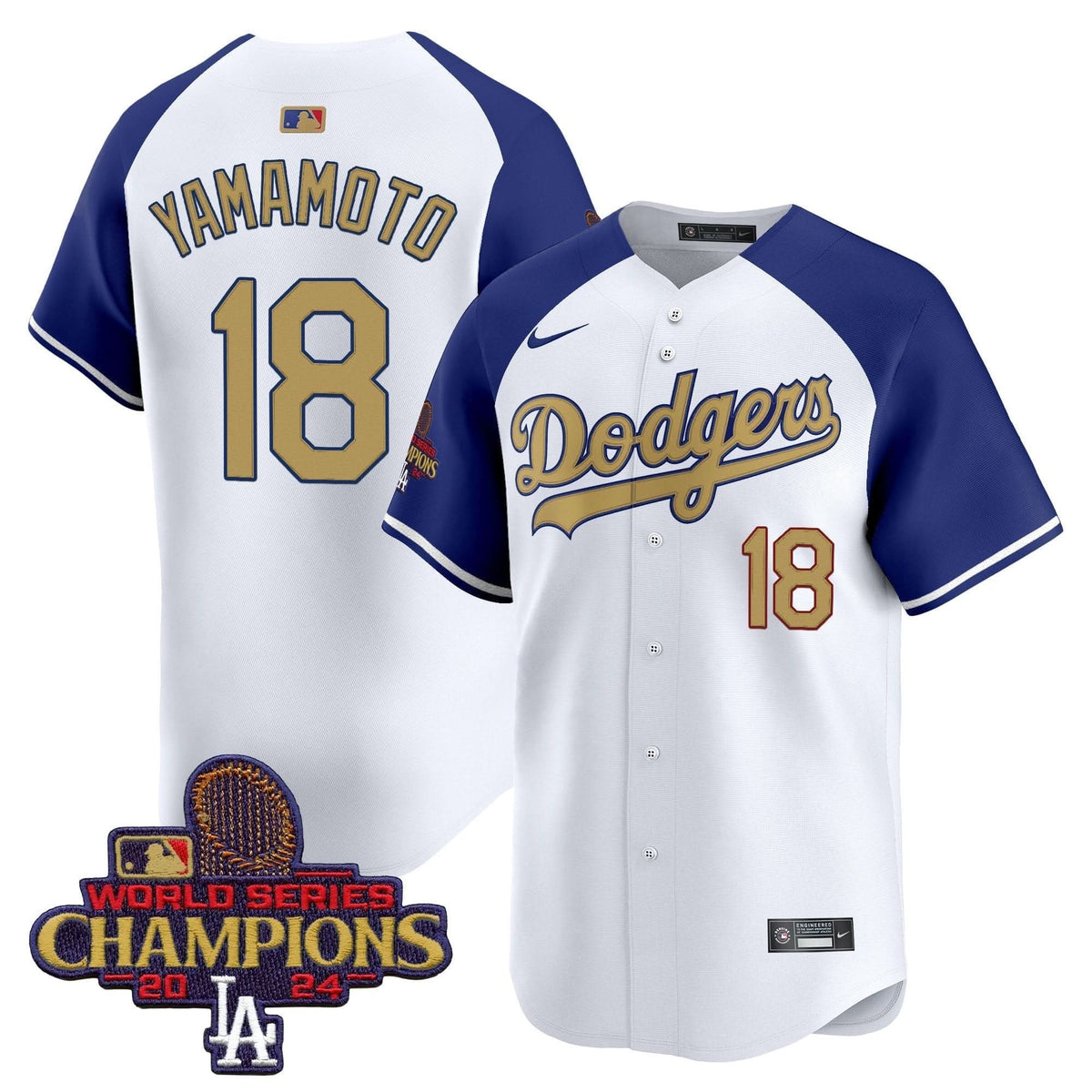 LAD 2025 Gold Vapor Premier Limited Jersey - Stitched