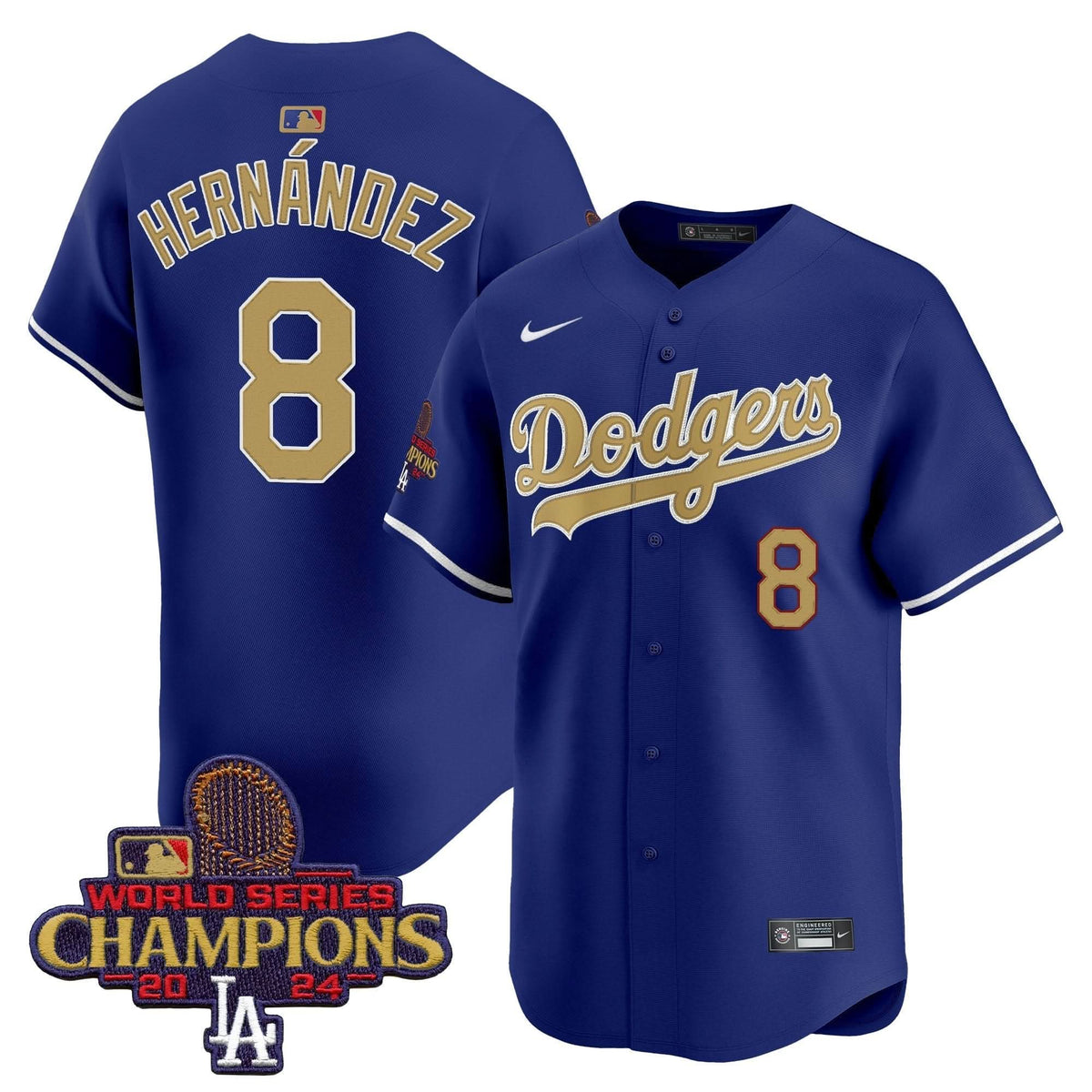 LAD 2025 Gold Vapor Premier Limited Jersey - Stitched