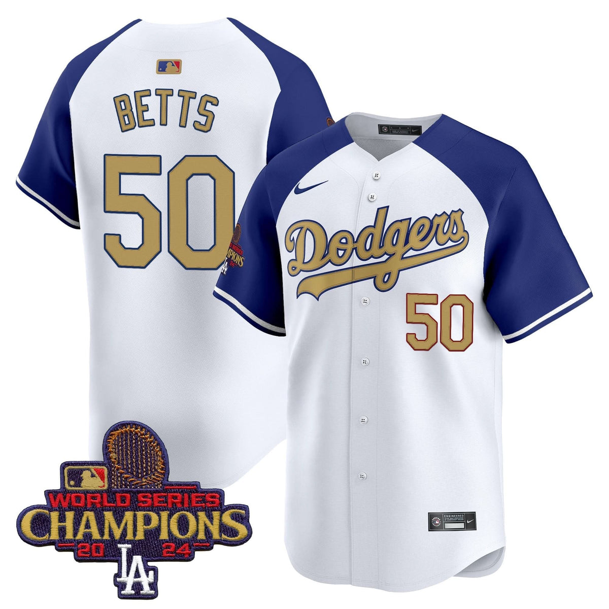 LAD 2025 Gold Vapor Premier Limited Jersey - Stitched